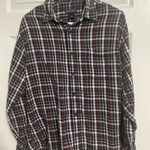 Saddlebred Men's Classic Plaid Button-Down Shirt